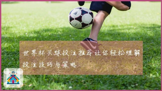 世界杯买球投注推荐让你轻松理解投注技巧与策略